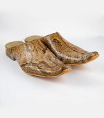 Babouche en cuir pour homme